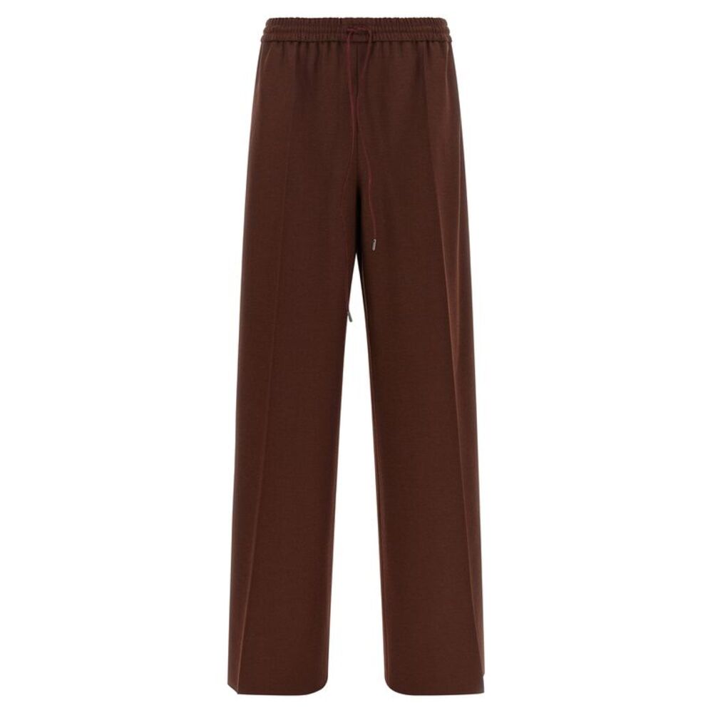 Max Mara Brown Wool Casual Women's Pants
